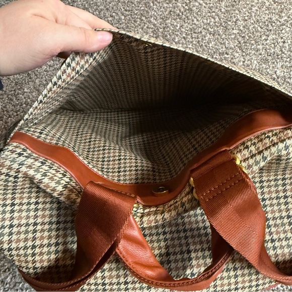 Fawn design Plaid original size convertible backpack diaper bag - Picture 13 of 14